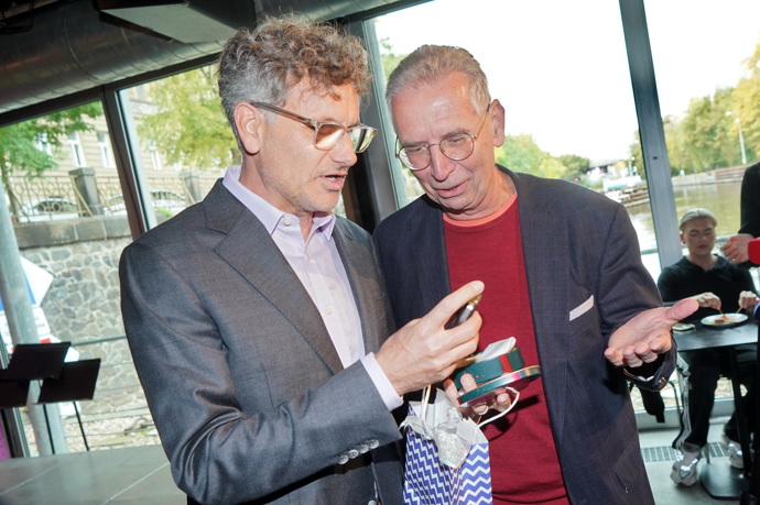 FOTO: Patrik Hartl s kardiologem Petrem Neužilem.