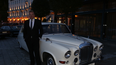 FOTO: Filip Turek před svým vozem.