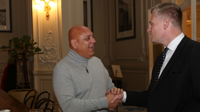 FOTO: Filip Turek se svým kamarádem.