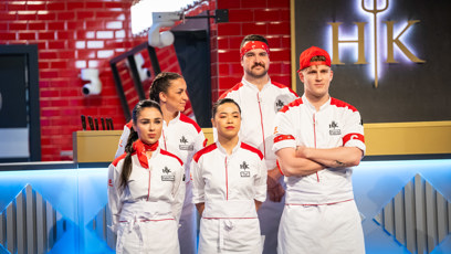 FOTO: Červený tým v Hell´s Kitchen.