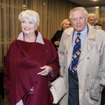 Herečka Carmen Mayerová a se svým manželem, hercem Petrem Kostkou. 