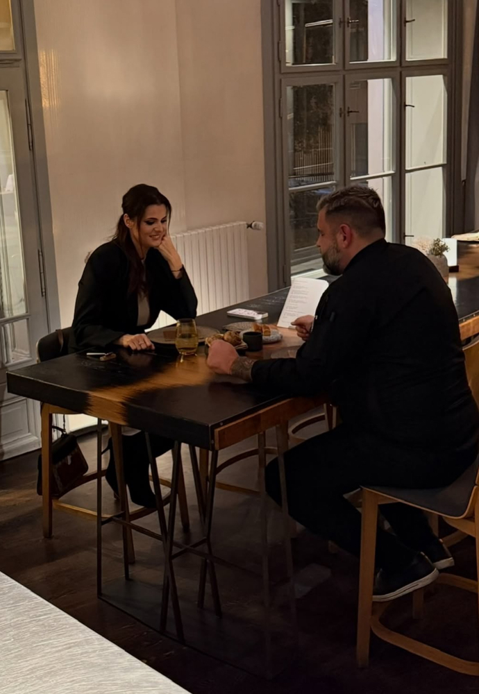 FOTO: Radek Kašpárek a Ornella Koktová se dobře bavili.