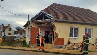 FOTO: Nehoda na Blanensku.