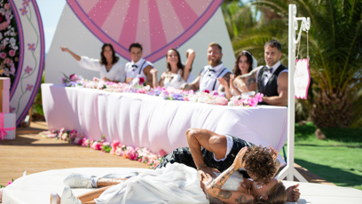 FOTO: Michelle Ptašinská a Martin Mikuš při hře.