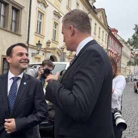 Ve štábu Motoristů panuje dobrá nálada. 