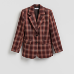 Jednořadý kostkovaný blejzr, Reserved, 1 199 Kč