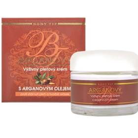 Výživný pleťový krém s bio arganovým olejem proti stárnutí pleti a tvorbě vrásek, které je vhodný pro denní i noční péči, si oblíbila redaktorka Tereza. Krém je od české značky BODY TIP a stojí 159 Kč.