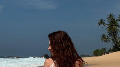 FOTO: Kristína Vargová v plavkách.