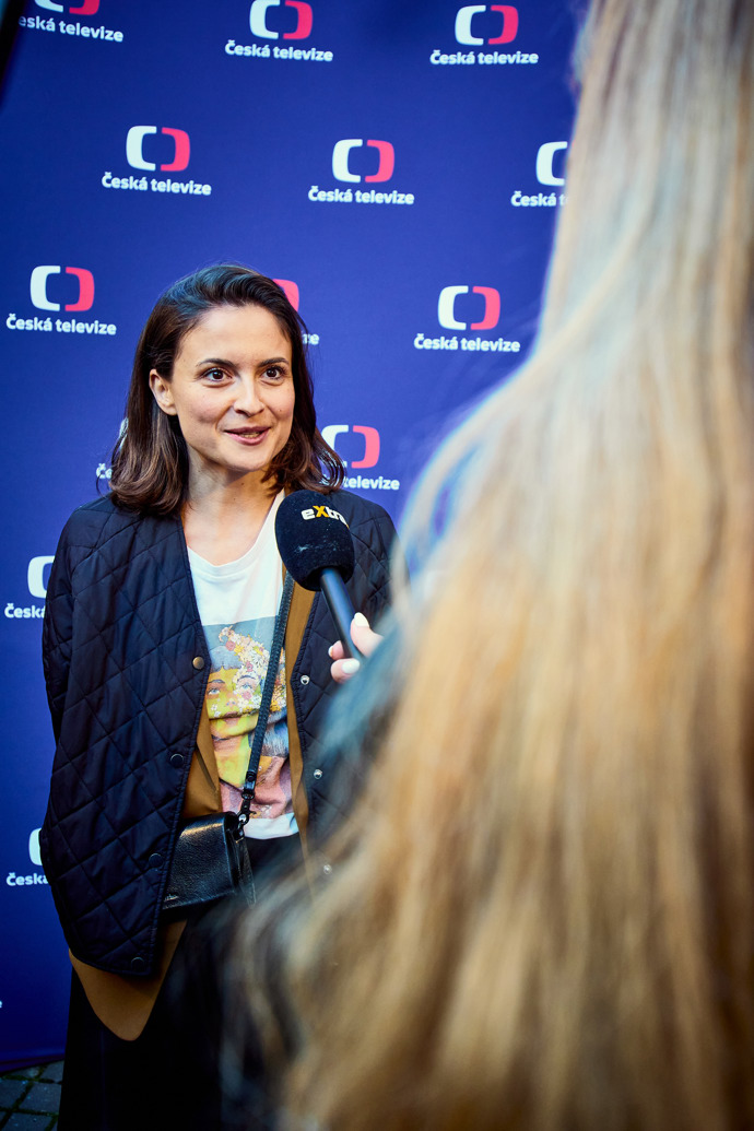 FOTO: Eva Podzimková během rozhovoru pro eXtra.cz.