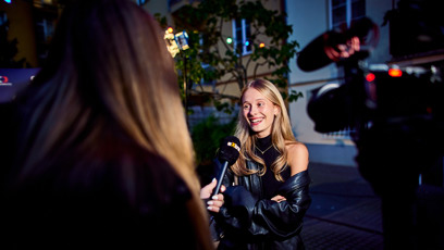 FOTO: Josefína Prachařová během rozhovoru pro eXtra.cz.