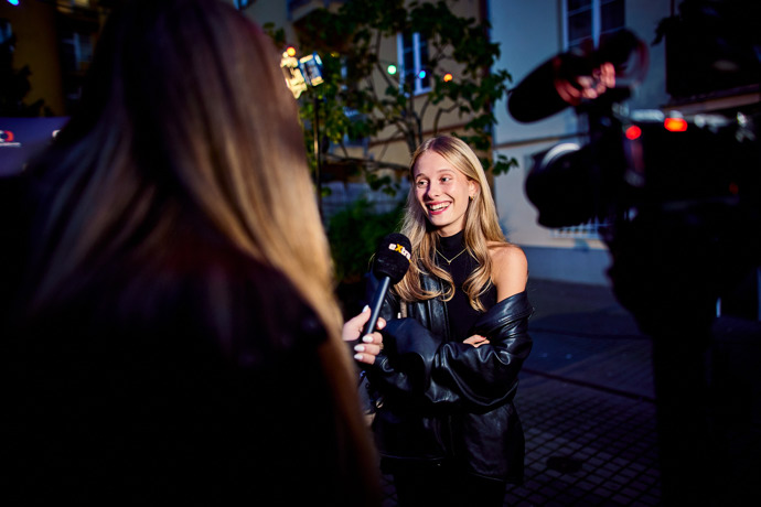 FOTO: Josefína Prachařová během rozhovoru pro eXtra.cz. – stránka 1