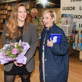 Petra Nesvačilová s Martinou Pártlovou.