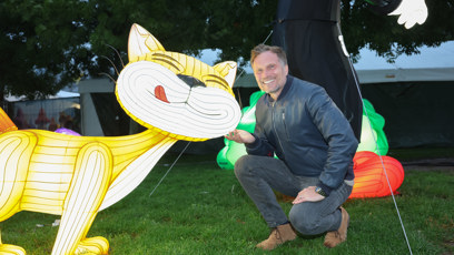 FOTO: Tomáš s Azraelem.