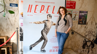 FOTO: Zuzana Mauréry na tiskové konferenci.