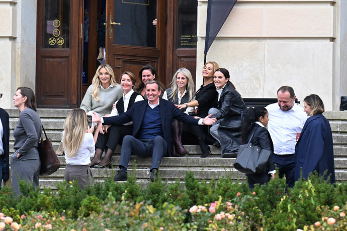 FOTO: Miliardář Marek Dospiva ve svém živlu.
