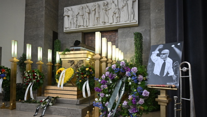 FOTO: Pohřeb Jana Šatry.