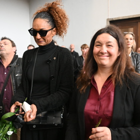 Emocím se nezbránila Lejla Abbasová.