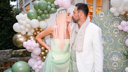 FOTO: Majitelka s partnerem.