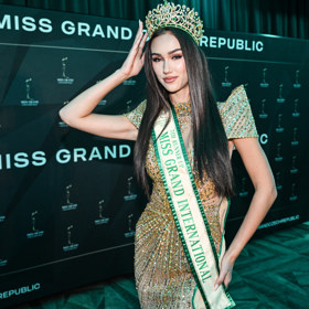Markéta Mörwicková se umístila na světové soutěží Miss Grand international na 5 místě.