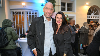 FOTO: Jan Koller dorazil po boku partnerky.