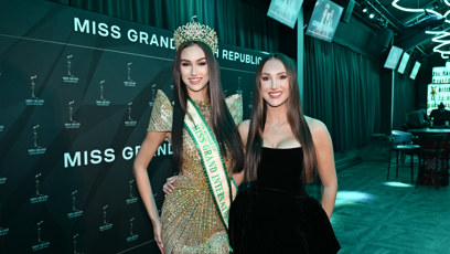 FOTO: Markéta Mörwicková s prezidentkou Miss Czech Republic Taťánou Makarenko.