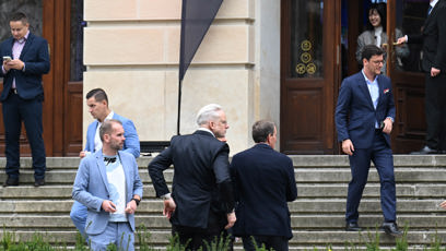 FOTO: Jan Fischer mladší na akci Forbesu.