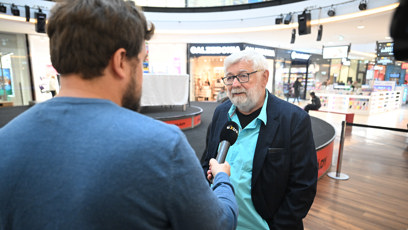 FOTO: Josef Klíma během rozhovoru pro eXtra.cz.