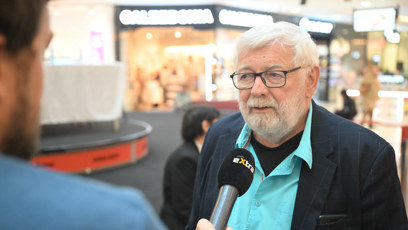 FOTO: Josef Klíma během rozhovoru.