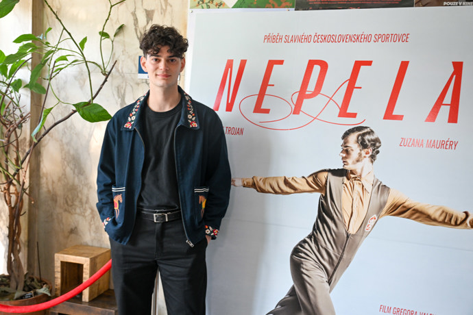 FOTO: Josef Trojan na tiskové konferenci.