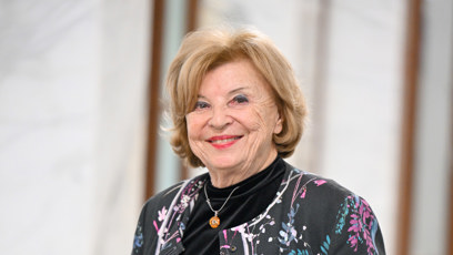 FOTO: Libuše Švormová měla dobrou náladu.