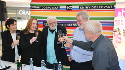 FOTO: Josef Klíma pokřtil svou novou knihu.