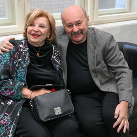 Herecká legenda Libuše Švormová se svým milujícím manželem Jaroslavem.