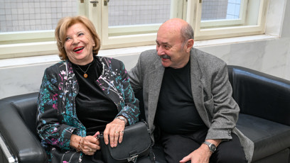 FOTO: Libuše Švormová se usmívala od ucha k uchu.