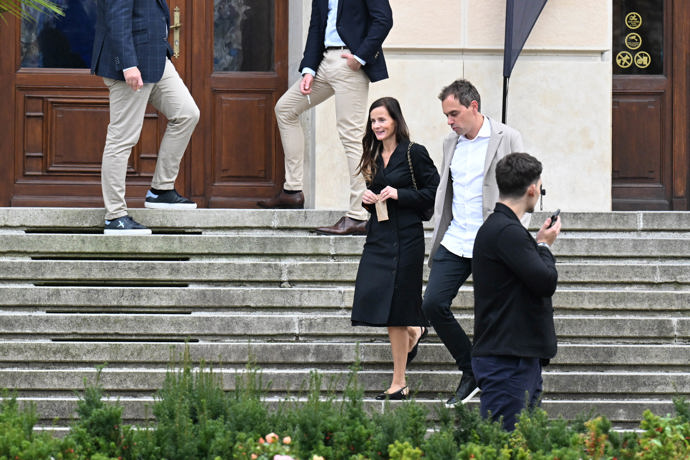 FOTO: Šéfkuchař Filip Sajler s manželkou. – stránka 19