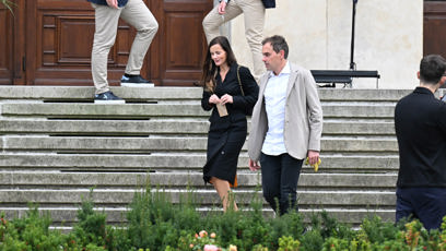 FOTO: Šéfkuchař Filip Sajler s manželkou.