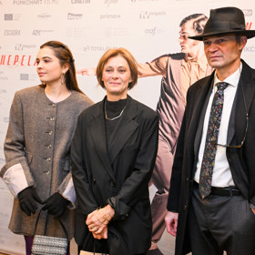 Klára Pollertová-Trojanová rozdávala úsměvy.