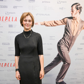 Klára Pollertová-Trojanová na premiéře filmu Nepela.