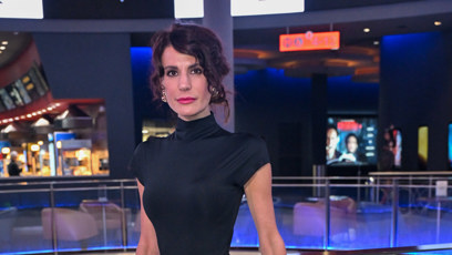 FOTO: Monika Timková zvolila odvážný model, který nechal vyniknout jejím štíhlým nožkám.