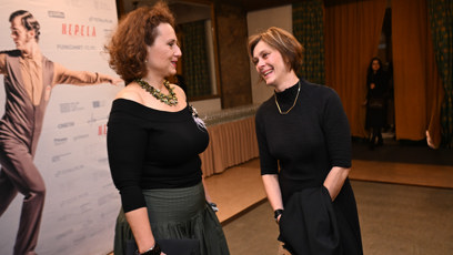 FOTO: Klára Pollertová-Trojanová po dlouhé době ve společnosti.