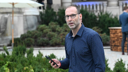 FOTO: Někdejší fotbalový brankář Petr Čech na Forbes akci.