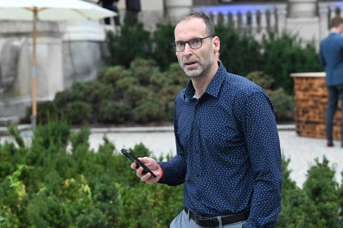 FOTO: Někdejší fotbalový brankář Petr Čech na Forbes akci. – stránka 32