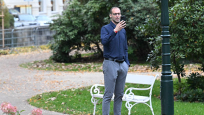 FOTO: Čech působil, jako by přišel spíš z povinnosti než z nadšení.