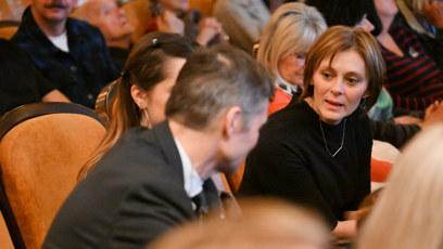 FOTO: Klára Pollertová-Trojanová se svou rodinou přišla podpořit syna Josefa.