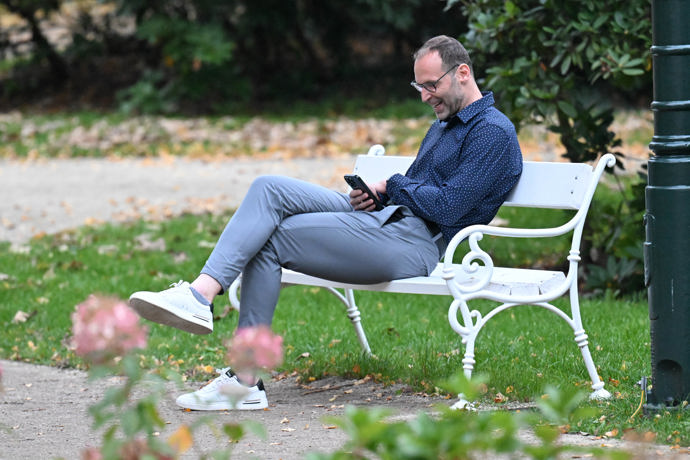 FOTO: Petr Čech měl dobrou náladu. – stránka 28