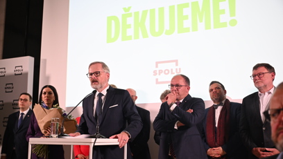 FOTO: Tisková konference koalice SPOLU.