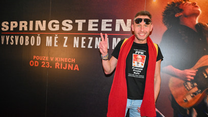 FOTO: Jan Tuna na premiéře.