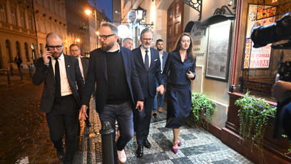 FOTO: Petr Fiala odcházel.