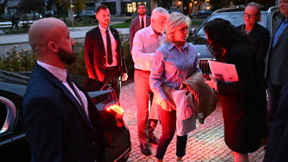 FOTO: Petr Pavel a Eva Pavlová ve Varech.