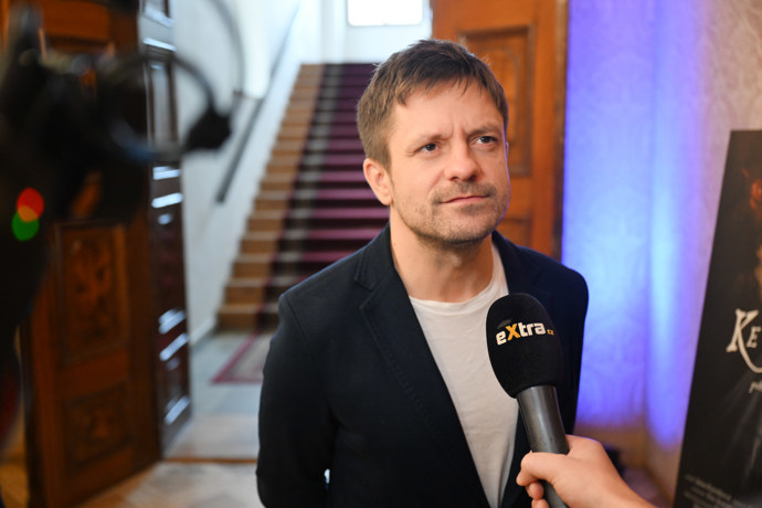 FOTO: Mádl vtipkoval, že jeho syn bude jeho nerozbitný kaskadér.