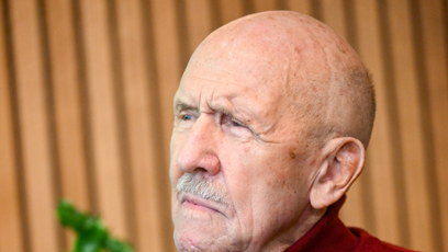 FOTO: Petr Nárožný na křtu nové knihy Libuše Švormové.